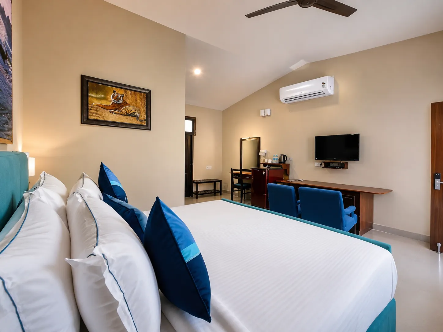 River View Room (17).webp - Bel-La Monde Riverside Jim Corbett